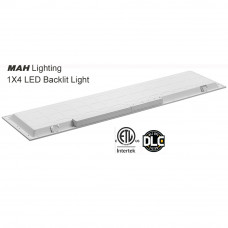 2 Pack 1x4 40W LED Backlit Panel Light Selectable Color CCT3