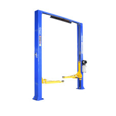 Two Post Car Lift 7800lbs Capacity Overhead, Dual Hydraulic Cylinders Single Point Mechanical Adjustable Height Stable HP- L4 220v