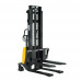 Semi-Electric & Hand Pump Lift Stacker 2200 LB. 118" Lift Adj. Forks