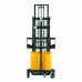 Semi-Electric & Hand Pump Lift Stacker 2200 LB. 118" Lift Adj. Forks