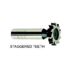 12-072-108 ARBOR TYPE HSS. WOODRUFF KEYSEAT CUTTER,STAGGERED TOOTH 817