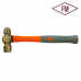 Non-Sparking Ball Pein Hammer 1 lb 12-1/16" Length