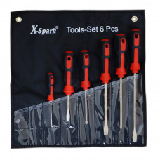 Non-Sparking Keystone Slotted and Phillips Screwdriver Set 6-PC