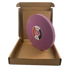 8" (D) x 3/4"(T), 1-1/4" Arbor, 46 Grit,  J Hardness, Rudy Aluminum Oxide, Surface Grinding Wheel, Type 1, Made In Taiwan