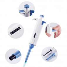 100-1000ul Adjustable-Volume Pipettes Single Channel Pipettor