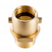Brass 2 1/2" Female NH/NST to 2 1/2" Female NPT Fire Hydrant Adapter