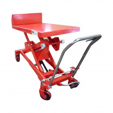 Hydraulic Manual Scissor Lift Table Cart 1100 LBS Max Height 51 Inch