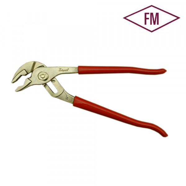 Non-Sparking Tongue and Groove Pliers 10" Length