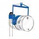 Vertical Drum Lifter Dispenser For 30 and 55 gal Drums 800lbs Capacity