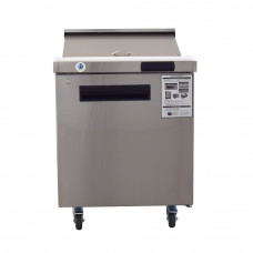 Stainless Steel Single Door Food Prep Table Refrigerator-28 Inches Commercial Refrigerator Restaurant Refrigerator
