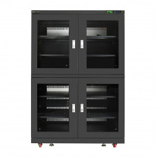 Electronic Dry Cabinet 1250L 4 Door 5%-50%RH Humidity Storage Cabinet