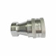 3/4" NPT Hydraulic Quick Coupling Carbon Steel Socket ISO B 3335PSI