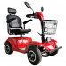500W Heavy Duty Mobility Scooter  330 LB Load Capacity With Four Wheels  For Adults & Seniors, Red