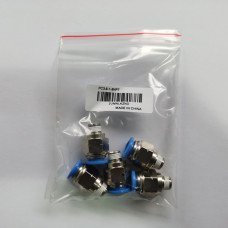 3/8'' Tube 1/8''NPT Male Straight Pneumatic Fitting 5PCS/PACKAGE