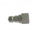 1/4" NPT ISO A Hydraulic Quick Coupling Carbon Steel Plug 5075PSI