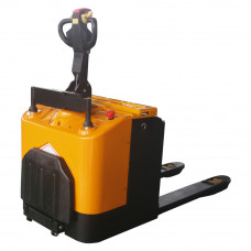 Electric Powered Rider Pallet Jack Truck 3300 Lb. Cap. 27" X 45" Fork