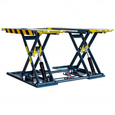 6600 Lb Mobile Mid-Rise Scissor Car Lift with 47 Inch Full Rise