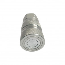 3/4" Body 3/4"NPT Hydraulic Quick Coupling Flat Face Carbon Steel Socket 3625PSI ISO 16028 HTMA Standard