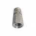 1/2" Body  1-1/16-12UN Hydraulic Quick Coupling Flat Face Carbon Steel Socket High Pressure ISO 16028 4785PSI