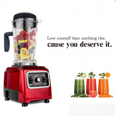 10 Speed Heavy-Duty Commercial Blender Equipped PC Jar Sauce Juicer Smoothies Food Processor For Restaurants Coffee Shop 3 Time Set 35000 RPM 2HP 110