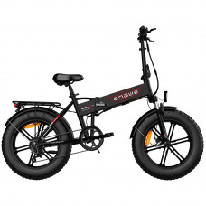 Electric Bicycle Engwe Ep-2 Pro 750w 48v 13ah 26MPH 50+Miles Front Suspension Black Foldable E-Bike