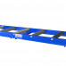 Heavy Duty 7-Roller Conveyor Table Stand  Adjusts height from 25-19/32"  to 39-3/8" 1764 lb. Capacity