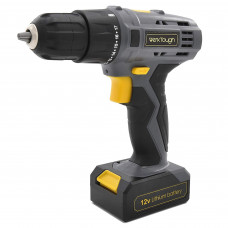 12V Cordless Li-ion Drill Driver Powerful Screwdriver with Cary Case Quick Stop Function Kit