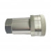 1-1/4" NPT ISO A Hydraulic Quick Coupling Carbon Steel Socket 3335PSI