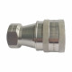 3/4" NPT Hydraulic Quick Coupling ISO B Stainless Steel AISI316 Socket 2320PSI