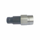 Connect Under Pressure Hydraulic Quick Coupling Flat Face Carbon Steel Plug 4785PSI 1/2" Body 7/8"UNF ISO 16028