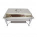 9QT. Full Size Economy  SS Chafers With Folding Legs SS Cover & Handle