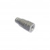 Hydraulic Quick Coupling Flat Face Carbon Steel Plug 5075PSI 3/8" Body 9/16-18UNF  High Pressure ISO 16028