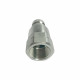3/4" Body 1"NPT Hydraulic Quick Coupling Flat Face Carbon Steel Plug 3625PSI ISO 16028 HTMA Standard