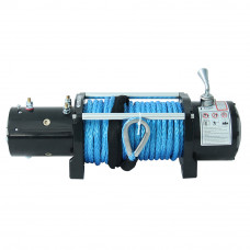 6 HP 12000 lb Electric Winch Offroad Synthetic Rope 12V