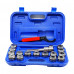 R8 Shank ER40 Chuck with 15 pc Collet Set, 1/8