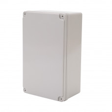 IP67 ABS Plastic Enclosures Junction Box 9.9" x 6.0" x 4.0" Light Gray
