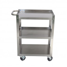 430 Stainless Steel 3 Shelf Utility Cart - 31