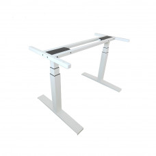 UL FCC Home Office Electric Height Adjustable Standing Desk White
