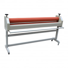 62.2'' 1580mm Manual Cold Laminator Large Format Roll Laminating Machine For Paper