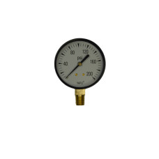 Industrial Pressure Gauge 200 psi 2.5