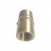1-1/4"Hydraulic Quick Coupling Carbon Steel Brass Screw Connect Wing Nut 2750PSI NPTF Plug
