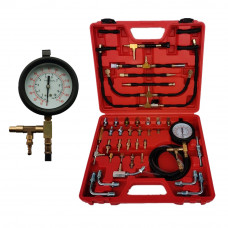 Oil Pressure Gauge 0-140 Psi Multifunction Oil Combustion Pressure Test Gauge Kit