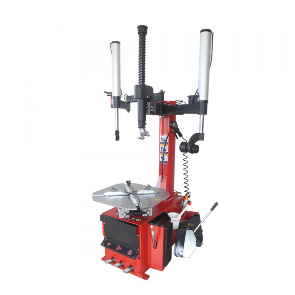 10-24'' Swing arm Tire changer with Double Auxiliary Arm LCD Display  Ruler Infrared Spotting Wheel Balancer Combo