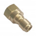 1/4" NPT Hydraulic Quick Coupling Brass Socket Plug 5075PSI Female Thread