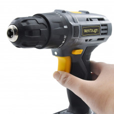 18V Cordless Li-ion Drill Driver Powerful Screwdriver with Cary Case Quick Stop Function Kit