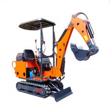 13.5HP Engine Crawler Mini Excavator With Multiple Attachment Micro Excavator Garden Machinery Mini Digger