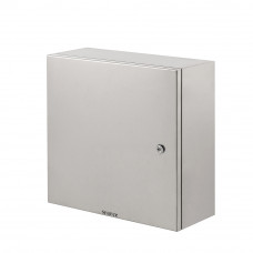 20 x 20 x 8" 304 Stainless Steel Electrical Enclosure Cabinet 16 Gauge IP65 Electronic Equipment Enclosure Box