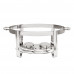 6QT. Oval Gold Plated Stainless Steel Chafers, Chafing Dish