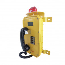 VoIP IP66 Outdoor Industrial Telephone Weatherproof VoIP Telephone with LCD and Beacon