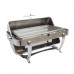 8.5QT Rectangular Roll Top Deluxe Chafers Chafing Dish